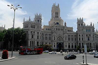 Architecture David Bowman Royalty Free Images - Madrid Scenes 51 Royalty-Free Image by John Hughes