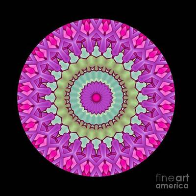 Zen Garden - Mandala The Art of Oneness 2 by JMarP