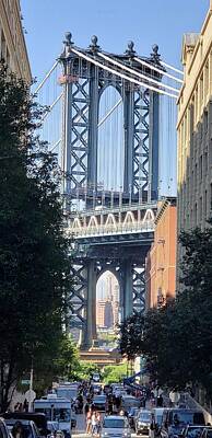 Minimalist Movie Posters 2 - Manhattan Bridge 18 by Rob Hans
