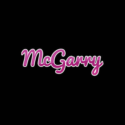 Minimalist Text Signs - McGarry #McGarry by TintoDesigns