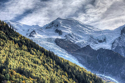 Glass Of Water - Mont Blanc by David Pyatt