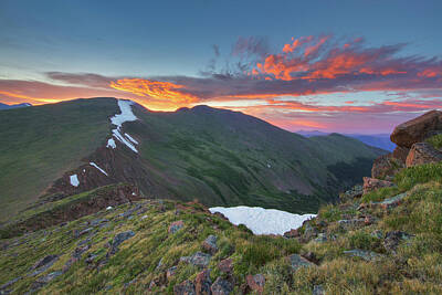 State Love Nancy Ingersoll - Mount Flora And Berthoud Pass Sunrise 2 by Rob Greebon