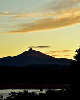 Jerry Sodorff Royalty-Free and Rights-Managed Images - Mt. Washington Black Butte by Jerry Sodorff