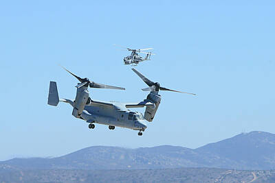 Farmhouse Rights Managed Images - MV-22 Osprey  Royalty-Free Image by Shoal Hollingsworth