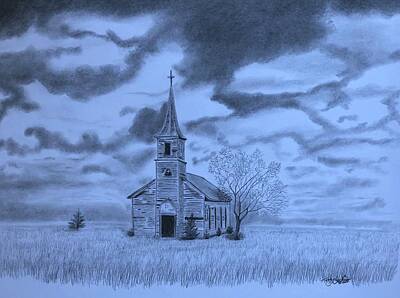 Fairies Sara Burrier - Nattys Church  by Tony Clark