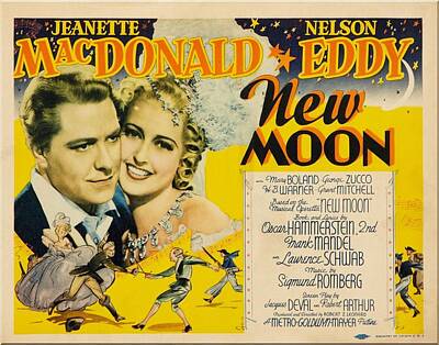 Actors Mixed Media - New Moon 1940 by Teresa Trotter