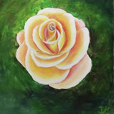 Little Mosters - New Rose by Diana Matlock