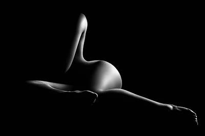 Abstract Royalty-Free and Rights-Managed Images - Nude woman bodyscape 40 by Johan Swanepoel