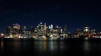 Abstract Skyline Photos - NYC Skyline by Marlo Horne