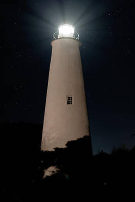 Art History Meets Fashion Rights Managed Images - Ocracoke Light Royalty-Free Image by Liz Albro
