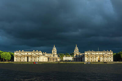Everett Collection - Old Royal Naval College, Greenwich, London by David Ross