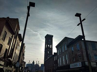 Up Up And Away - Old town Baltimore by Abacus Fletcher