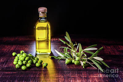 Christmas In The City - Olive oil is extracted from the best olives that grow in the Mediterranean, and is part of the healthiest diet known. by Joaquin Corbalan