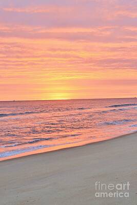 United States Map Designs - Outer Banks Sunrise 3 by Tonya Hance