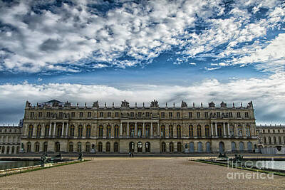 Food And Flowers Still Life - Palace of Versailles Back View by Wayne Moran