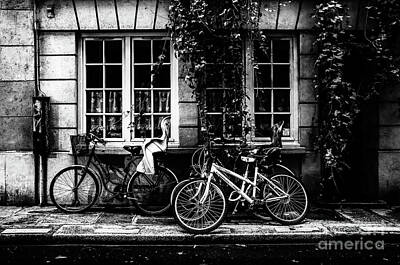 Spring Fling - Paris at Night Bicycles by M G Whittingham