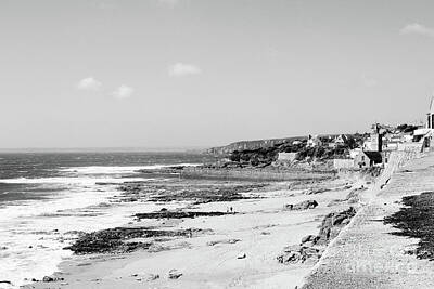 All Black On Trend - Porthleven in Monochrome by Terri Waters