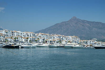 Namaste With Pixels Royalty Free Images - Puerto Banus Waterfront and Marina, Spain. Royalty-Free Image by Joseph Gallagher