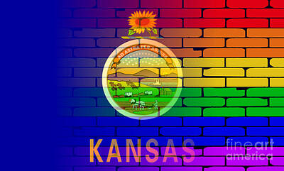 Jazz Collection - Rainbow Wall Kansas by Bigalbaloo Stock