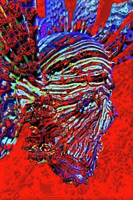 Travel Pics Digital Art - Red sea. Firefish. by Andy i Za