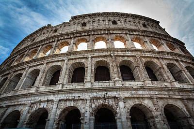 Wine Down Rights Managed Images - Roman Colosseum 1 Royalty-Free Image by Murray Pellowe