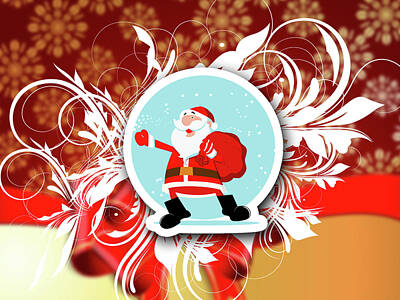 New Years Royalty Free Images - Santa Clause Royalty-Free Image by Jaime Enriquez
