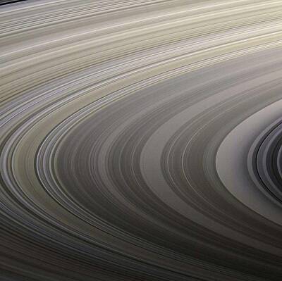 Wilderness Camping - Saturn Gravitys Rainbow, NASA by Celestial Images