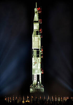 Travel - Saturn Rocket apollo 11 DC by Jack Nevitt