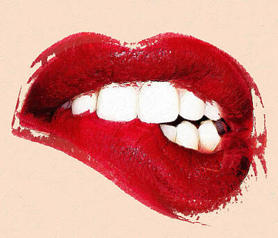 Achieving - Sexy Lip Bite Mouth Lipstick by Tony Rubino