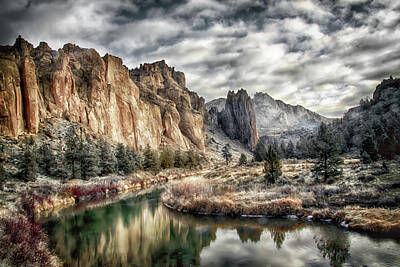 Stacks Of Books - Smith Rock State Park 4 by Robert Woodward