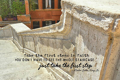 Juj Winn - SPANISH STEPS quote by JAMART Photography