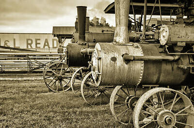 Grace Kelly - Steam Tractors by Steve Stuller