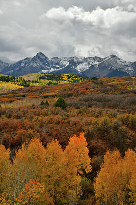 1-steampunk - Storm and Fall Colors over Dallas Divide by Ray Mathis