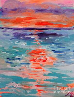 Impressionist Nudes Old Masters - Sun Sea and Sky II by Sharon Worley