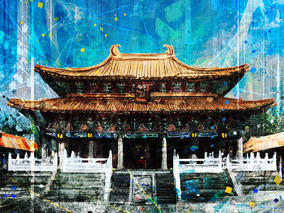 Pop Art - Taichung Confucian Temple by Andrea Gatti