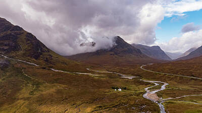 Barnyard Animals - The Mountains of Glencoe by Philip Fearnley