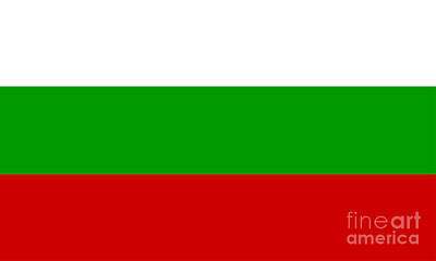Lucille Ball - The National Flag of Bulgaria  by Bigalbaloo Stock