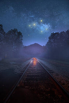 Mark Andrew Thomas Rights Managed Images - The Stars of Locust Ridge Royalty-Free Image by Mark Andrew Thomas