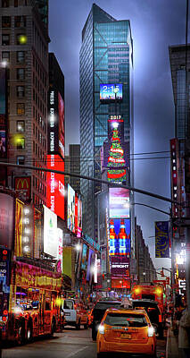 Guns Arms And Weapons - Times Square Panorama by Mark Andrew Thomas