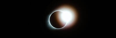 Light Abstractions - Total Solar Eclipse Panorama by Gregory Ballos