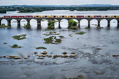 Neutrality - Train Over The Susquehanna by Wayne Higgs