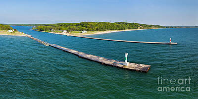 Staff Picks - Twin Piers in Onekama by Twenty Two North Photography