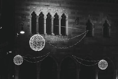 City Lights - Udine, atmosphere. Loggia del Lionello. Italy by Nicola Simeoni