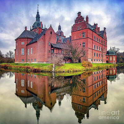 Guitar Patents - Vallo Castle in Denmark by Antony McAulay