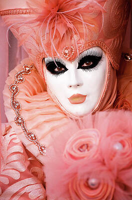 Little Mosters Rights Managed Images - Venice Carnival Portrait Royalty-Free Image by Adele Buttolph