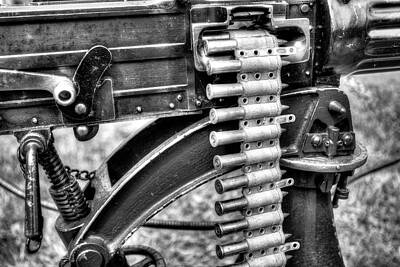 Aretha Franklin - Vickers Machine Gun Ammunition Belt by David Pyatt