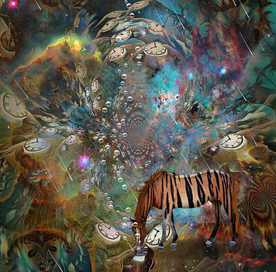 Surrealism Digital Art Royalty Free Images - Vivid Imagination Royalty-Free Image by Bruce Rolff