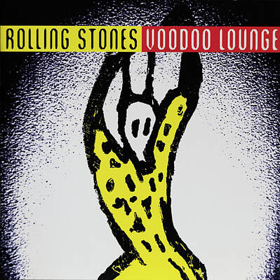 Music Mixed Media - Rolling Stones - Voodoo Lounge by Robert VanDerWal