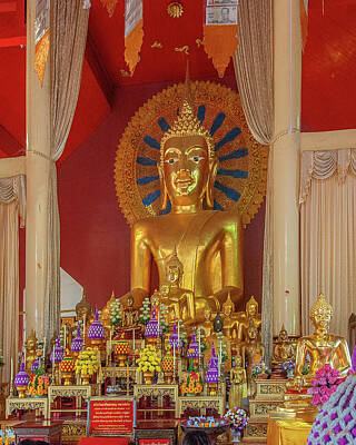 Have A Cupcake - Wat Phra Singh Phra Wihan Luang Buddha Images DTHCM2542 by Gerry Gantt