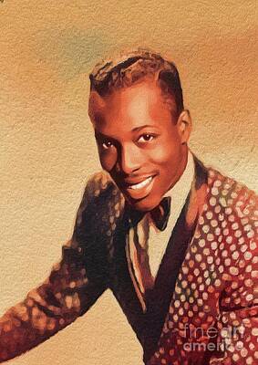 Jazz Royalty-Free and Rights-Managed Images - Wilson Pickett, Music Legend by Esoterica Art Agency